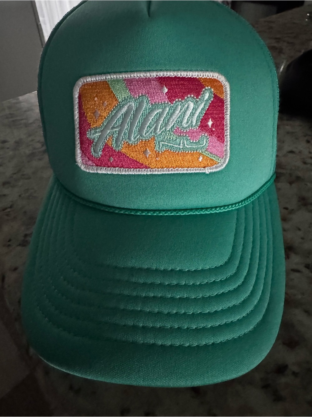 Trucker Hat with Colorful Patch